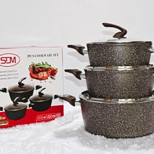 طقم 3 طنجرة STM 22 سم-24سم-28سم
